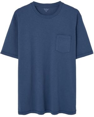 Hartford Cotton Short-Sleeve T-Shirt - Blue