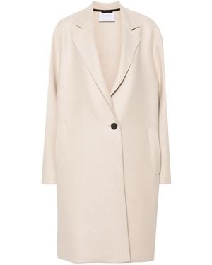 Harris Wharf London Cappotto Monopetto - Neutro