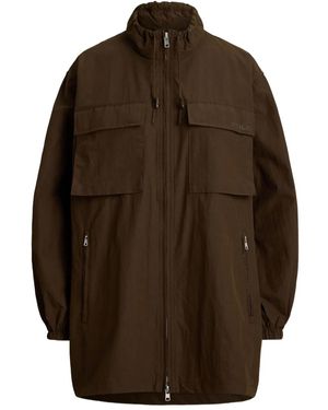 Polo Ralph Lauren Chest-Pockets Windbreaker - Brown