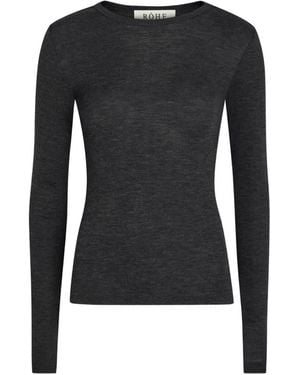 Rohe Long-Sleeve Top - Black