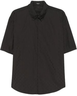 Gucci Zip-Up Shirt - Black