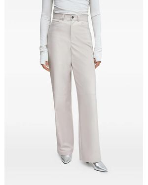 MARCELLA Pantalones Rectos Julien - Blanco