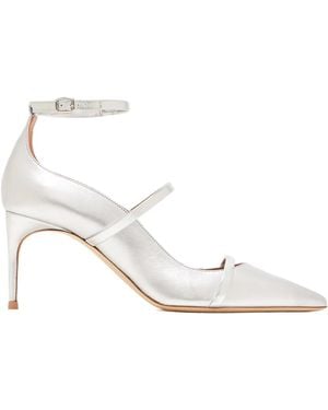 Malone Souliers Ankle strap pumps - Blanco