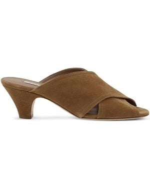 Casadei スエード ミュール - ブラウン