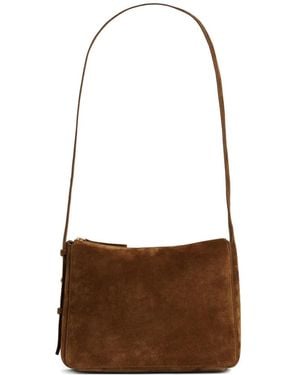 Yu Mei Brooke Leather Shoulder Bag - White