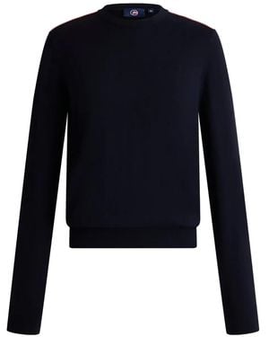 Fusalp Striped-Detail Jumper - Blue