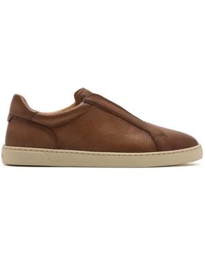 Magnanni Nitro Slip-On Trainers - Brown