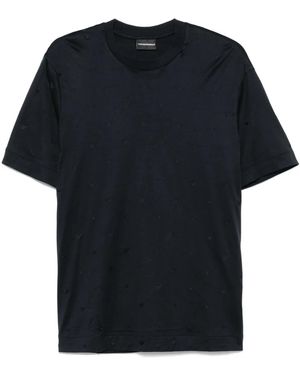 Emporio Armani ロゴ Tシャツ - ブラック