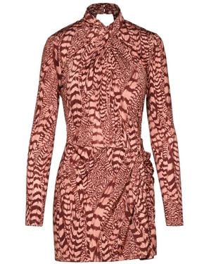 Johanna Ortiz Softly Unbound Mini Dress - Red