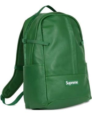 Supreme Leather Backpack - Green