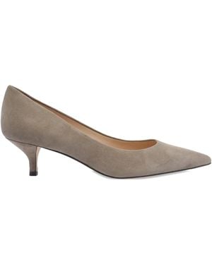 Stuart Weitzman 50 Mm Leren Pumps Met Hak - Bruin