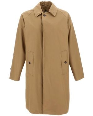 L'IMPERMEABILE New Dean Wax Coat Waterproof Trench in Green for