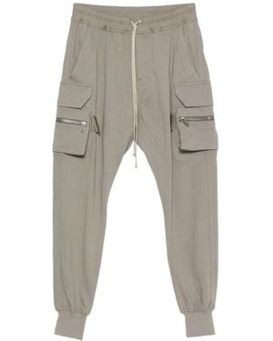 Rick Owens Drawstring Cargo Trousers - Grey