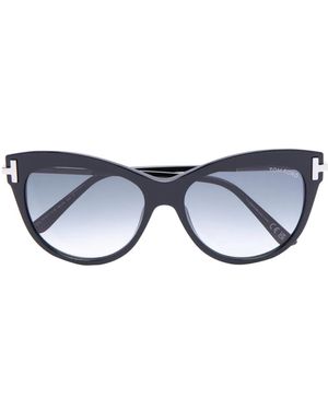 Tom Ford Cat-Eye Frame Logo Sunglasses - Blue