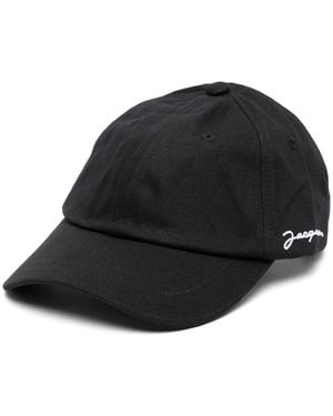 Jacquemus Le Papierコレクション La Casquette キャップ - ブラック