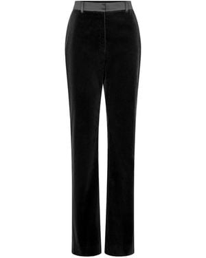 Rabanne Velvet Tailored Pants - Black