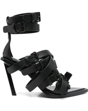 Ann Demeulemeester Sandalen Mit Absatz - Schwarz