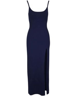 Michael Kors Cashmere-Blend Dress - Blue