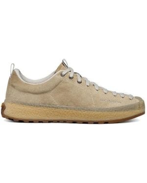 SCARPA Baskets Mojito En Daim À Lacets - White