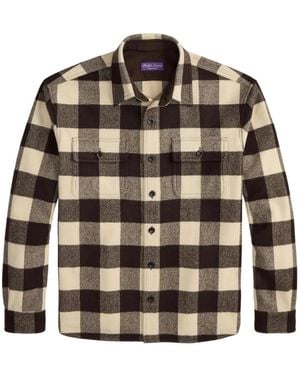 Ralph Lauren Hemd Mit Karomuster - Braun