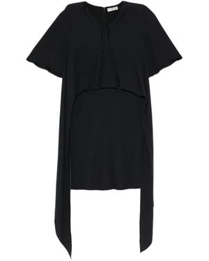 Balenciaga Asymmetrisches Kleid - Schwarz