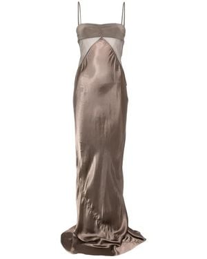 Rick Owens Combo Slip Gown - White