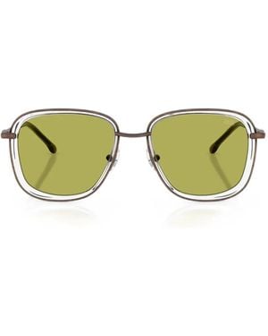 DIESEL Square-Frame Sunglasses - Green