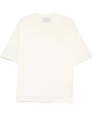 Ami Paris Small Embossed T-Shirt - White