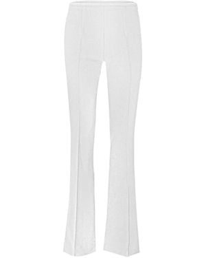 Michael Kors Brooke high-waisted flared trousers - Weiß
