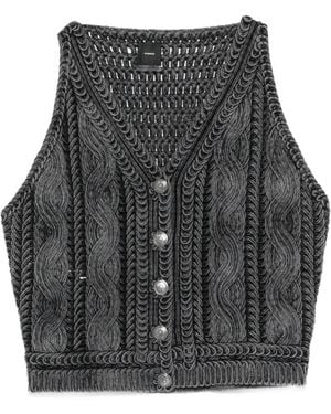 Pinko Myrtus Vest - Grey