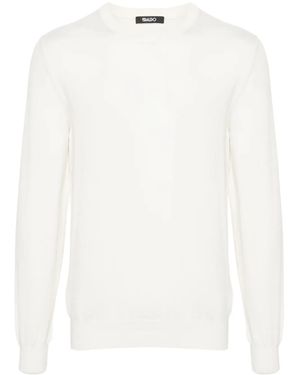 Eraldo Pullover Mit Rundhalsausschnitt - Weiß