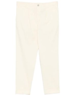 Incotex Pleated Trousers - White
