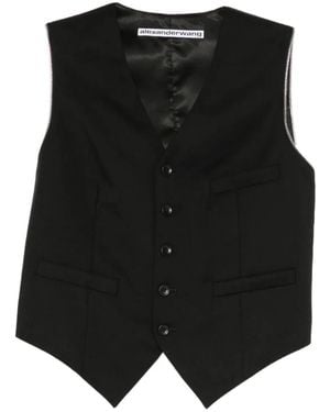 Alexander Wang Single-Breasted Waistcoat - Black