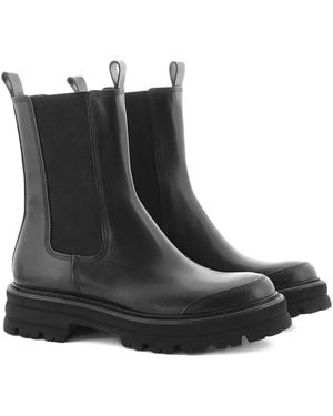 Kennel & Schmenger Elastic-panelled boots - Negro