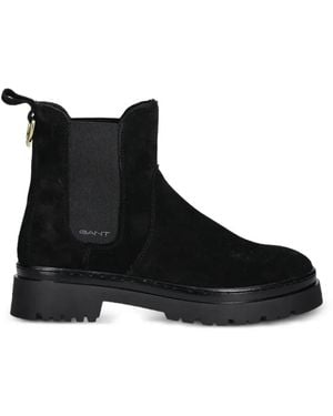 GANT Botas Aligrey Con Suela Dentada - Negro