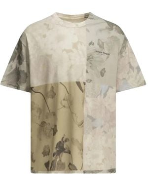 Maison Margiela Patchwork Floral-Print T-Shirt - White