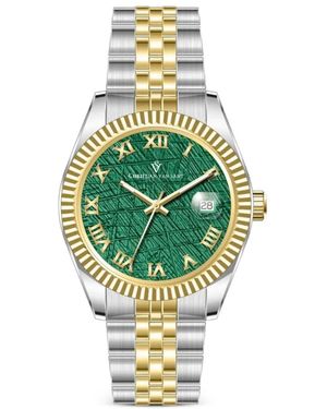 Christian Van Sant Stellar 41Mm Watch - Metallic