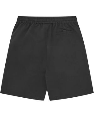 BBCICECREAM Logo-Print Track Shorts - Black