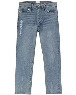 Rhude Mclauren Straight-Leg Jeans - Blue