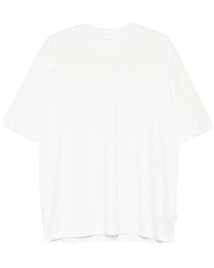 Hevò Mulino Crew-Neck T-Shirt - White