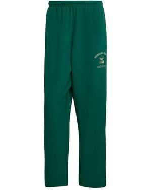 adidas 3-Stripe Track Trousers - Green