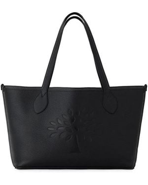 Mulberry Tree Tote Bag Mit Prägung - Schwarz