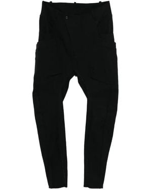 Masnada Pantaloni Con Cavallo Basso - Nero