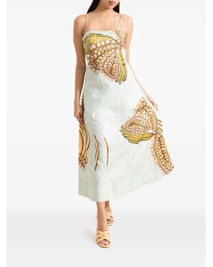 Ulla Johnson Vesela Cami Midi Dress - White