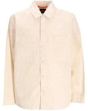 BOSS Patch-Pocket Shirt - Natural