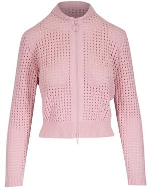 Akris Punto Pull À Fermeture Zippée - Rose