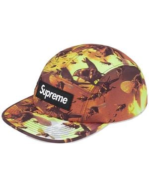 Supreme X Wu-Tang Clan Logo-Detail Baseball Cap - White