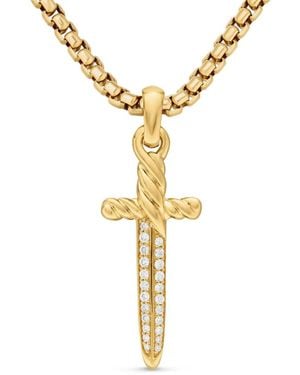 David Yurman Pendente Petrvs Dagger - Metallizzato