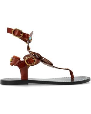 Kurt Geiger Boho Butterfly Gladiator Sandalen - Bruin