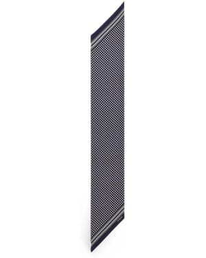 Saint Laurent Lavallière Scarf - Blue